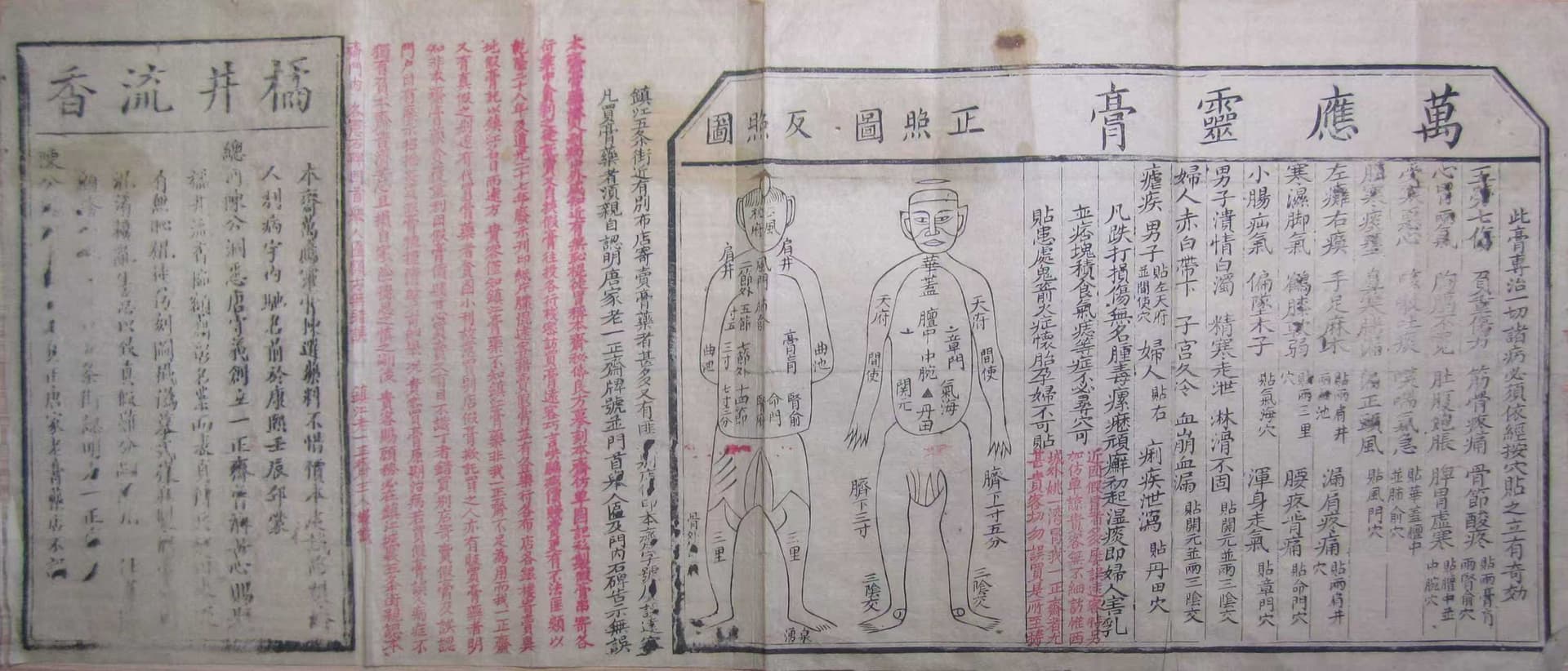 Qing Dynasty Wan Ying Ling Gao Acupoint Manual
